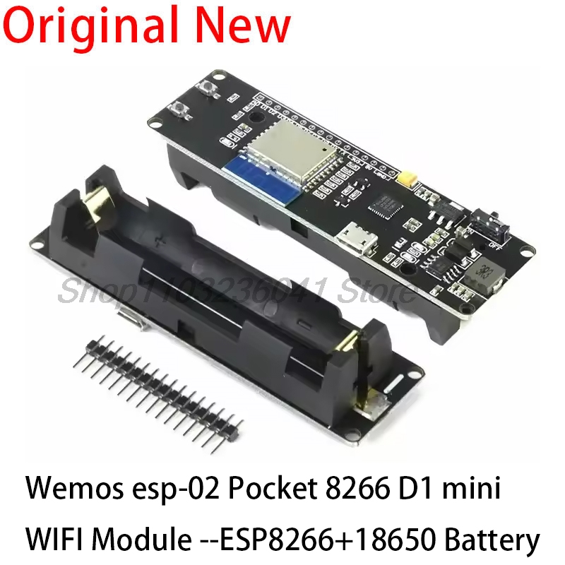 Wemos D1 Mini - Placa Base WeMos D1 ESP-02, Módulo
