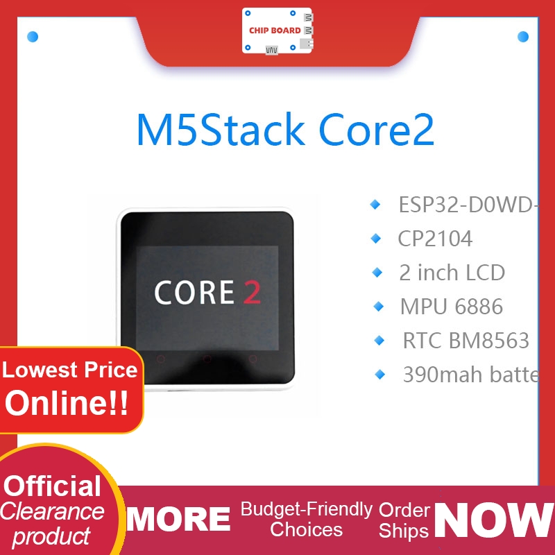 M5Stack Core2 - Kit de Desarrollo IoT M5Stack Core2