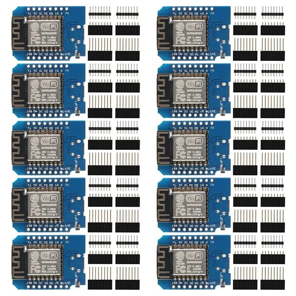 D1 Mini Pro - 10 piezas WeMos D1 Mini Pro