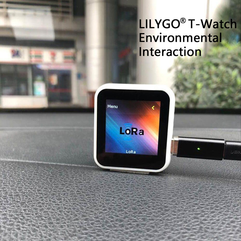 Ttgo T Watch - LILYGO®TTGO-t-watch programable, pantalla táctil capacitiva, usable,
