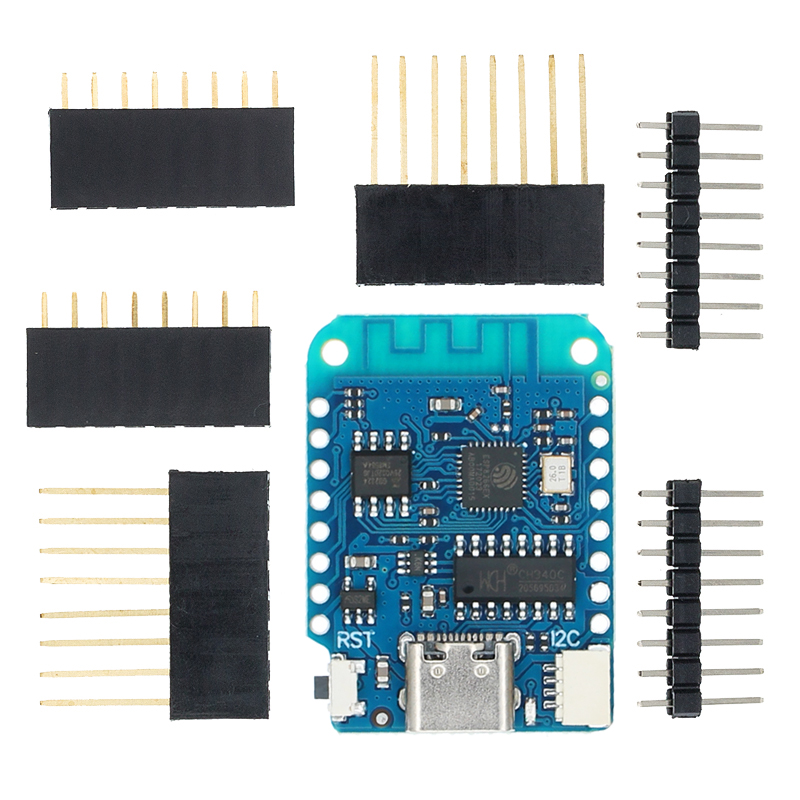 Micro USB/tipo-c USB WeMos D1  - D1 Mini Pro reseña y precio