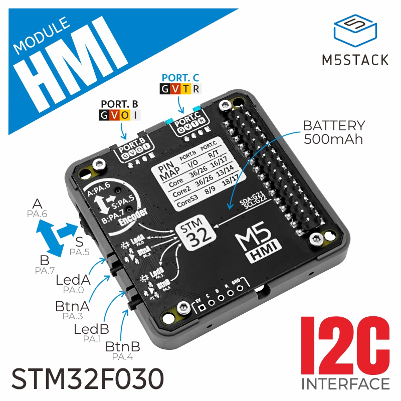 Módulo HMI oficial M5Stack con - M5Stack Core2 reseña y precio