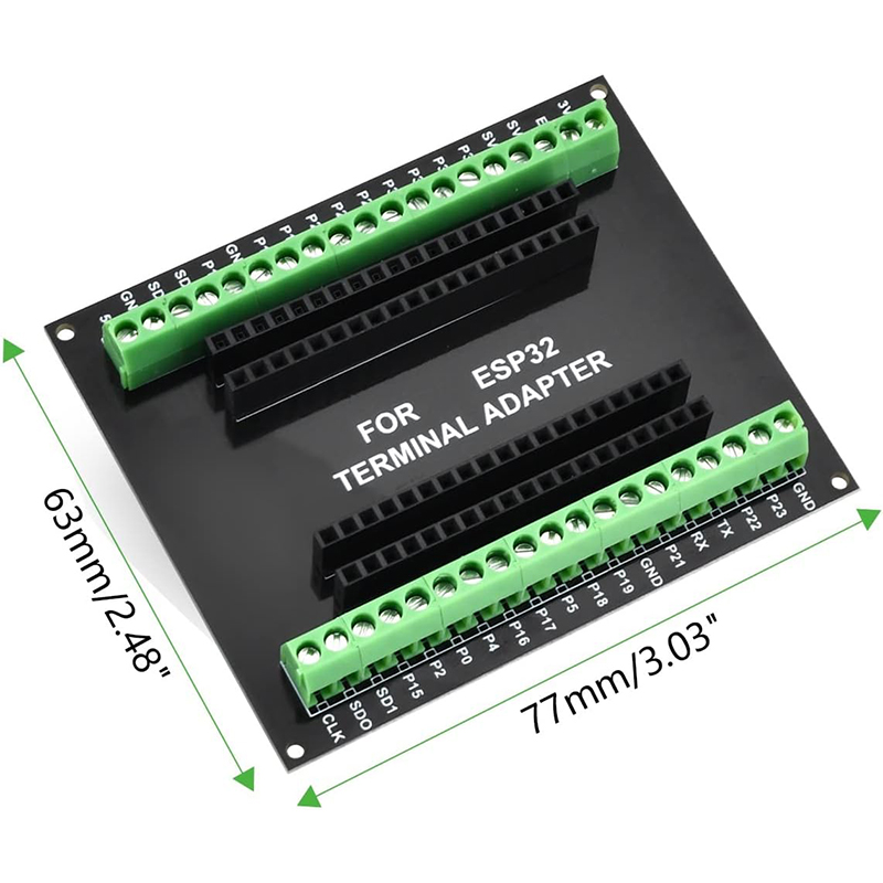 Placa de conexión ESP32 de 38  - Nodemcu 32S reseña y precio