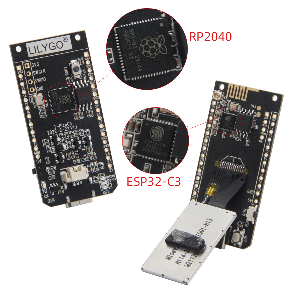 LILYGO® T-PicoC3 Módulo de pan - Devkitc reseña y precio