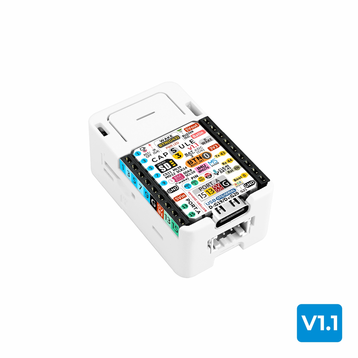 Kit Oficial M5Stack Capsule v1 - Doit Esp32 reseña y precio