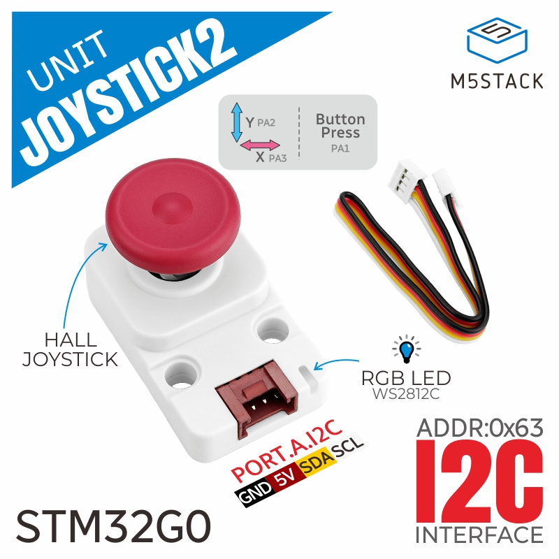 M5Stack Joystick I2c Oficial 2 - M5Stack Core2 reseña y precio