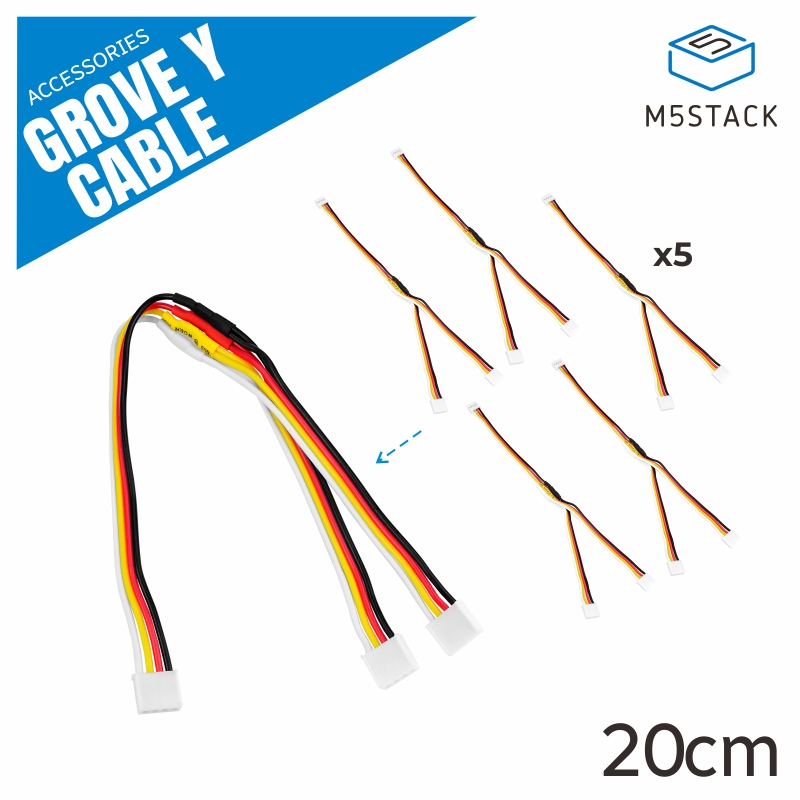 Cable Y Grove Oficial M5Stack  - M5Stack Core2 reseña y precio