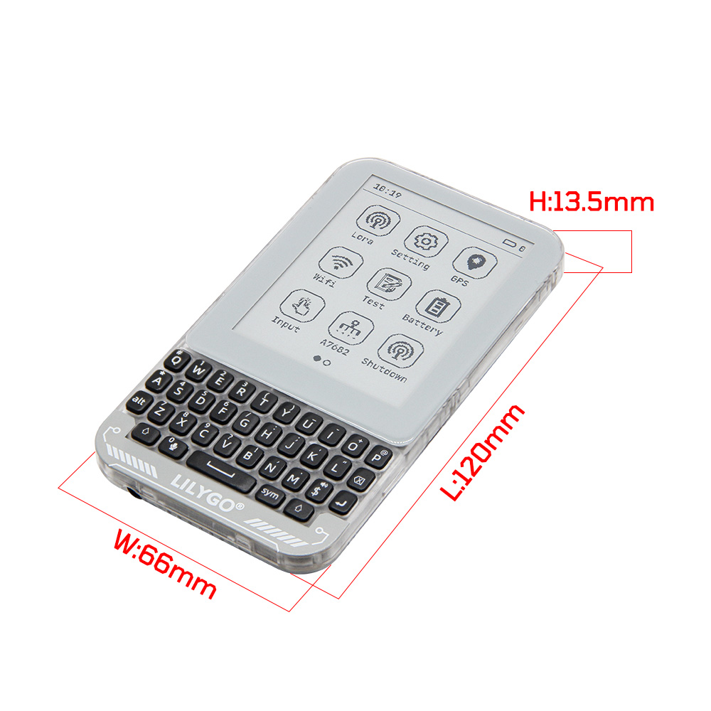 LILYGO® T-Deck Pro Placa de de - Ttgo T Watch reseña y precio