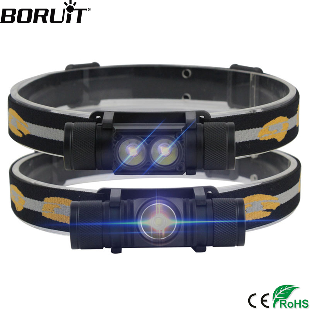 BORUiT-minilinterna frontal LE - Lolin D32 reseña y precio