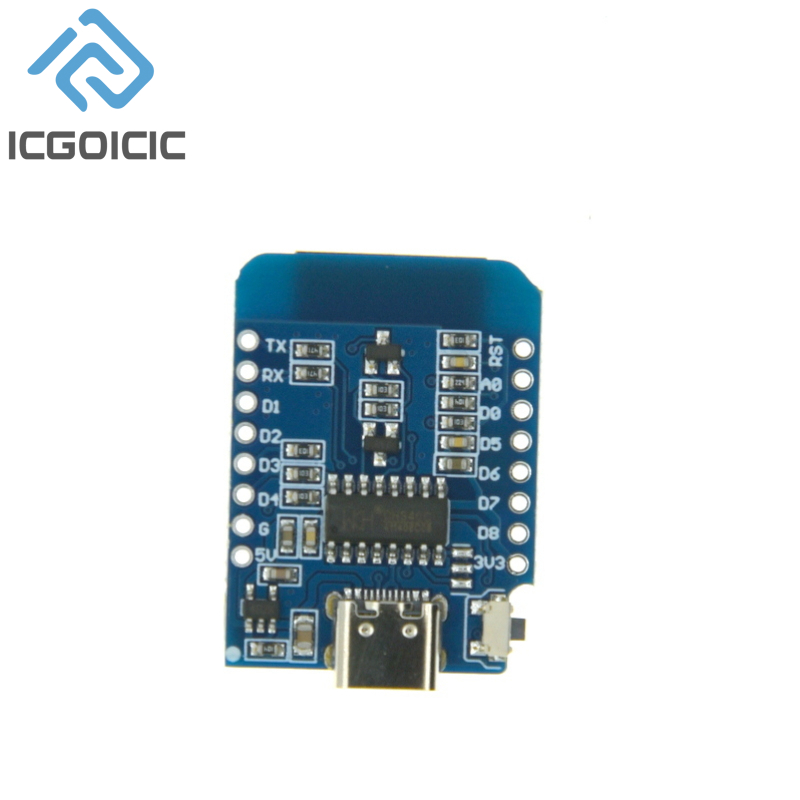 D1 Mini-Mini NodeMcu 4M Bytes  - Wemos D1 reseña y precio