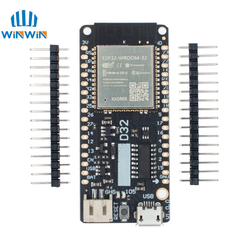 LOLIN D32 V1.0.0 - Placa wifi  - Lolin D32 reseña y precio